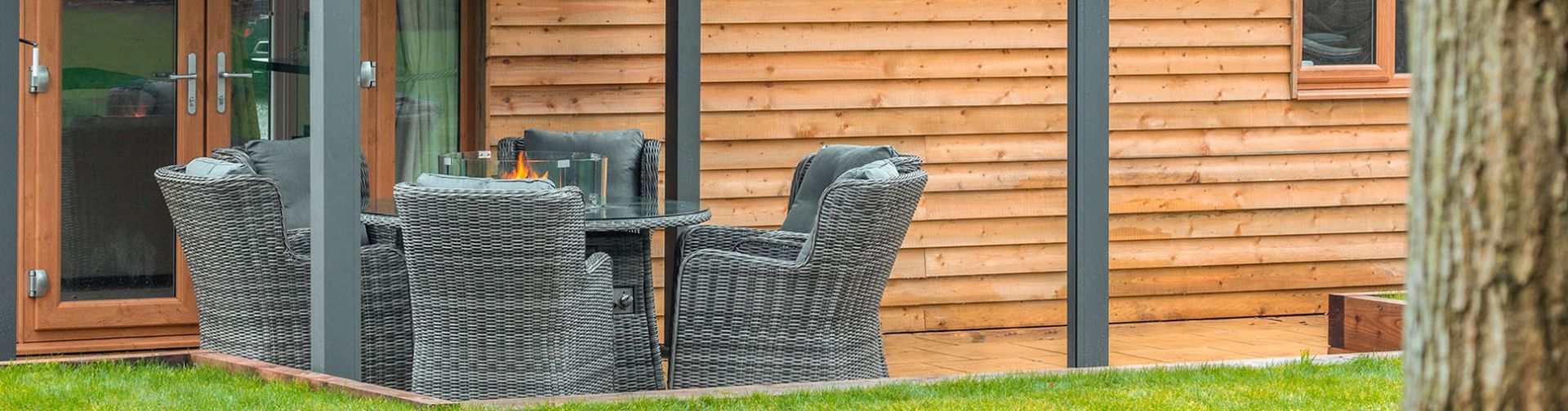 Pergola and Frie Pit Perfect Combination