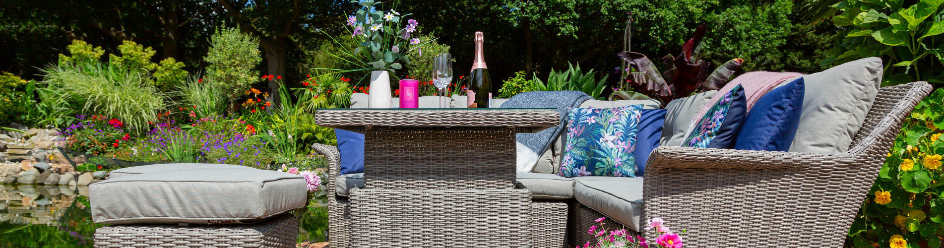 Katie Blake Height Adjustable Garden Furniture Sets