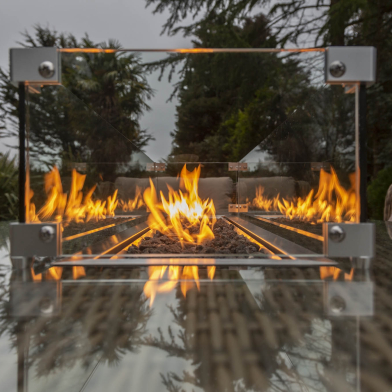 With a Katie Blake fire pit furniture set you and your guests will keep warm well into the evening!