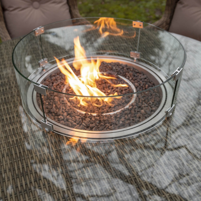 With a Katie Blake fire pit furniture set you and your guests will keep warm well into the evening!