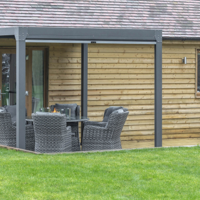 “Making room in the garden for a garden room… …for whatever the weather may be!