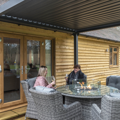 “Making room in the garden for a garden room… …for whatever the weather may be!
