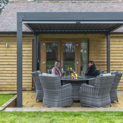 “Making room in the garden for a garden room… …for whatever the weather may be!