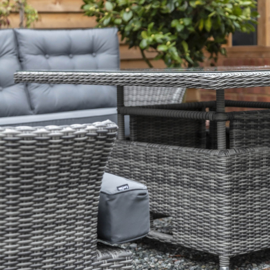 Katie Blake’s height adjustable garden tables are designed to be convenient for everyday use.