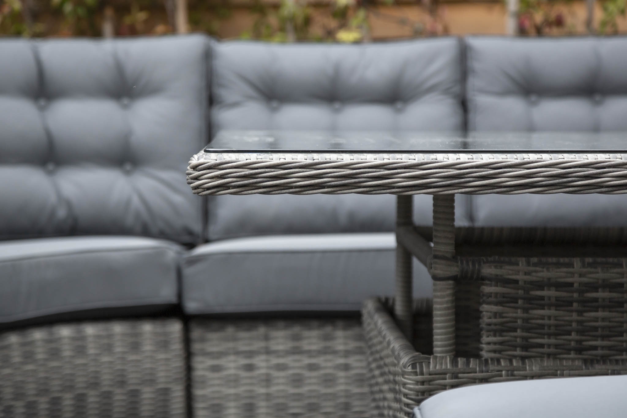 Katie Blake Furniture's Height Adjustable Garden Table Sets