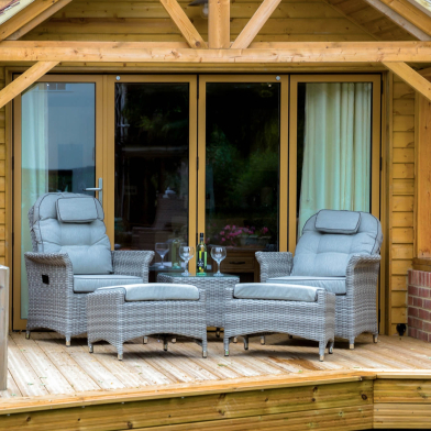 Make the most of your outdoor space with Katie Blake's Flamingo garden furniture collection...