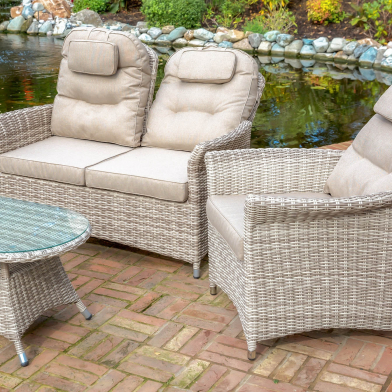 Make the most of your outdoor space with Katie Blake's Flamingo garden furniture collection...