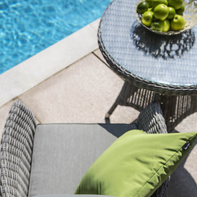 Vibrant & zingy Lime, perfect for adding an eye-catching fresh colour to your garden & furniture