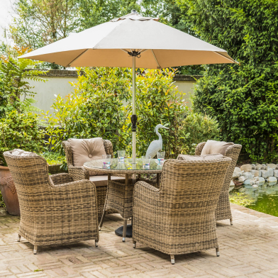 Co-ordinated garden furniture options to create a comprehensive & cohesive outdoor living area