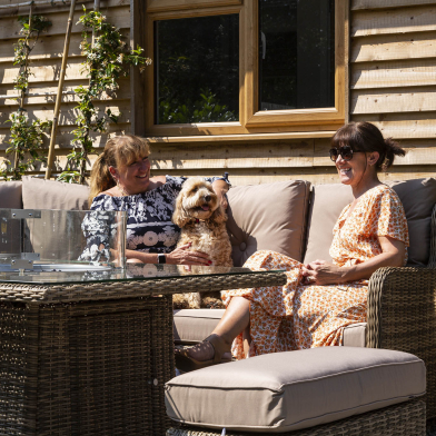Co-ordinated garden furniture options to create a comprehensive & cohesive outdoor living area