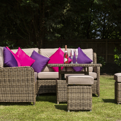 Co-ordinated garden furniture options to create a comprehensive & cohesive outdoor living area