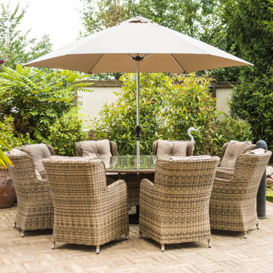 Co-ordinated garden furniture options to create a comprehensive & cohesive outdoor living area