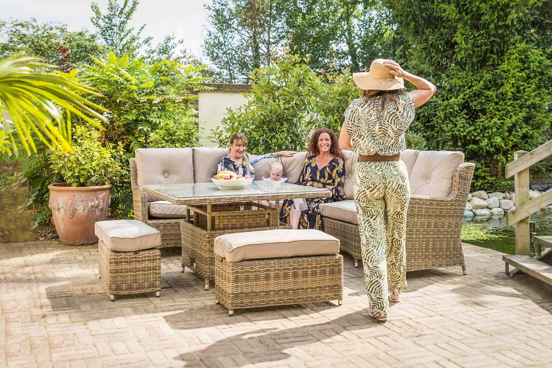 Seville Rattan Allweather Garden Furniture Collection
