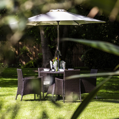 Katie Blake’s NEW ‘Everyday Basics’ outdoor living ready-to-assemble garden furniture range.