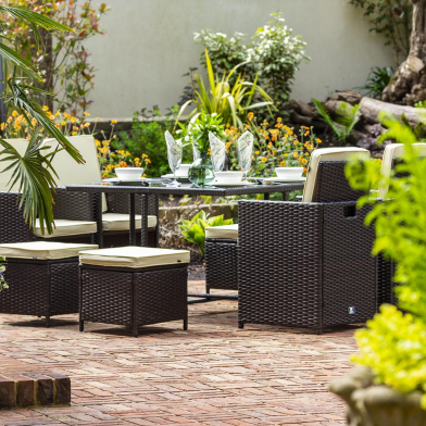 Katie Blake’s NEW ‘Everyday Basics’ outdoor living ready-to-assemble garden furniture range.