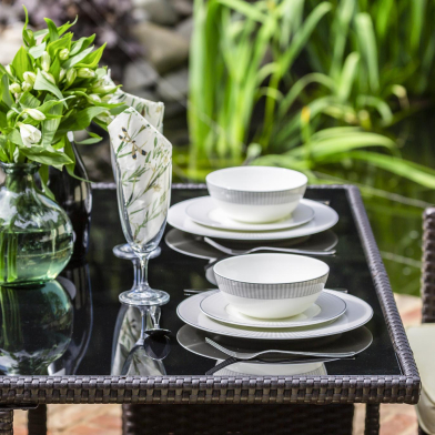 Katie Blake’s NEW ‘Everyday Basics’ outdoor living ready-to-assemble garden furniture range.