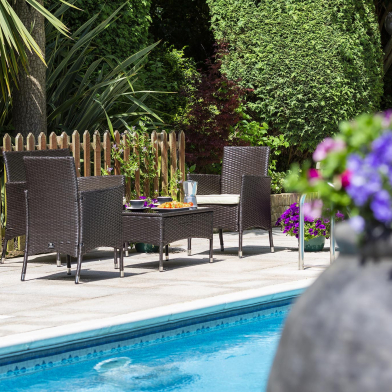 Katie Blake’s NEW ‘Everyday Basics’ outdoor living ready-to-assemble garden furniture range.