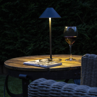 Contemporary Cordless Easy Lamp, an ideal choice for any outdoor setting or room in the home