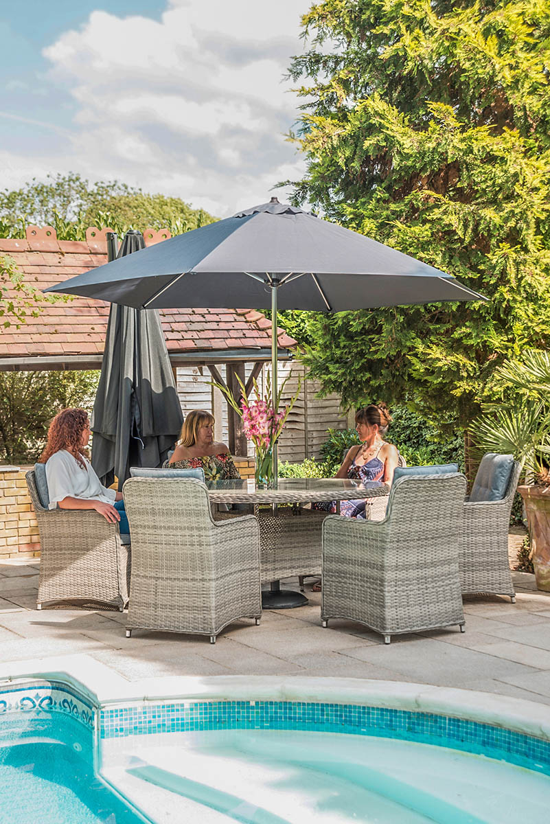 Katie Blake Milan Rattan Garden Furniture Collection