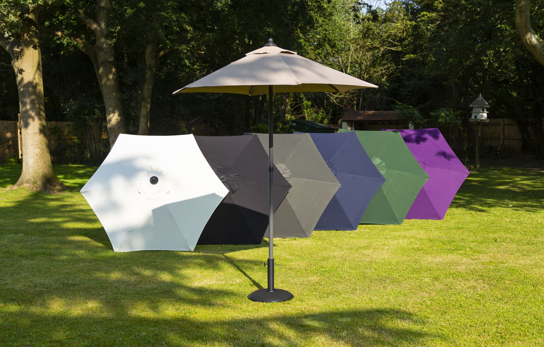 Stürdi Plus 2.0m Round Aluminium Parasol