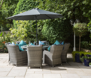 Katie Blake Garden Furniture Seville 8 Seat Dining Set