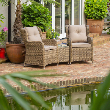 Katie Blake Garden Furniture Seville Companion Set