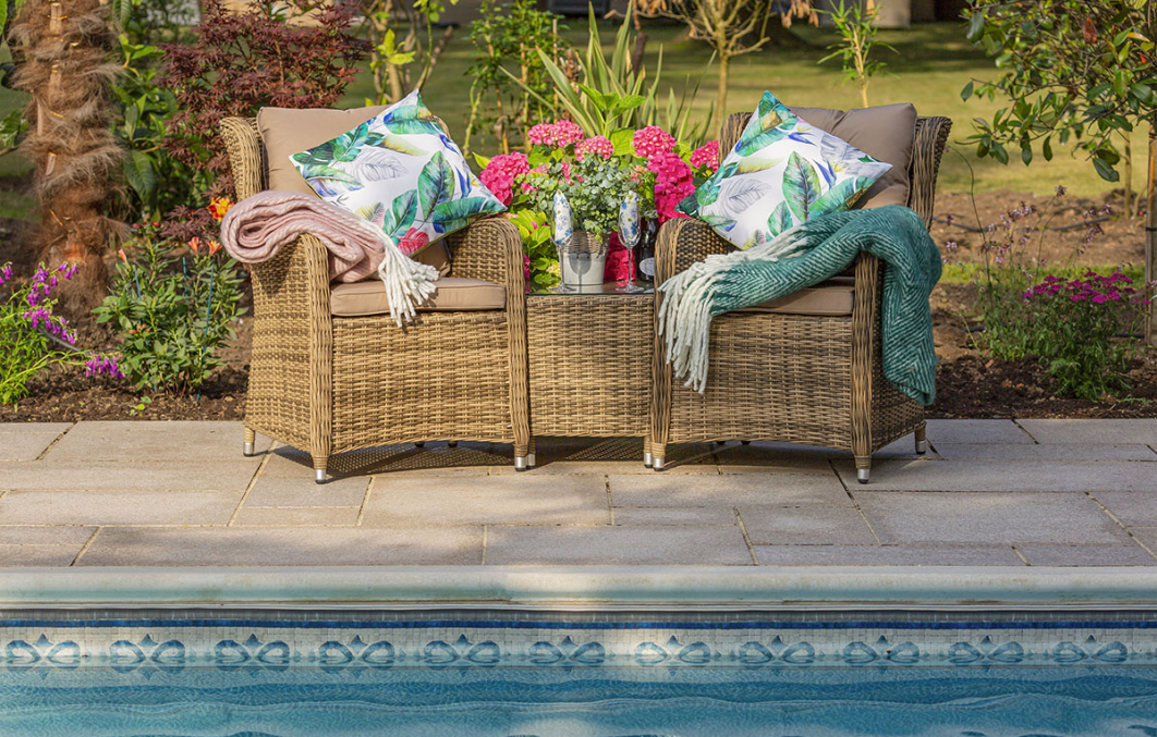 Katie Blake Garden Furniture Seville Companion Set
