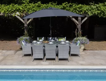 Katie Blake Garden Furniture Sandringham 8 Chair Dining Set