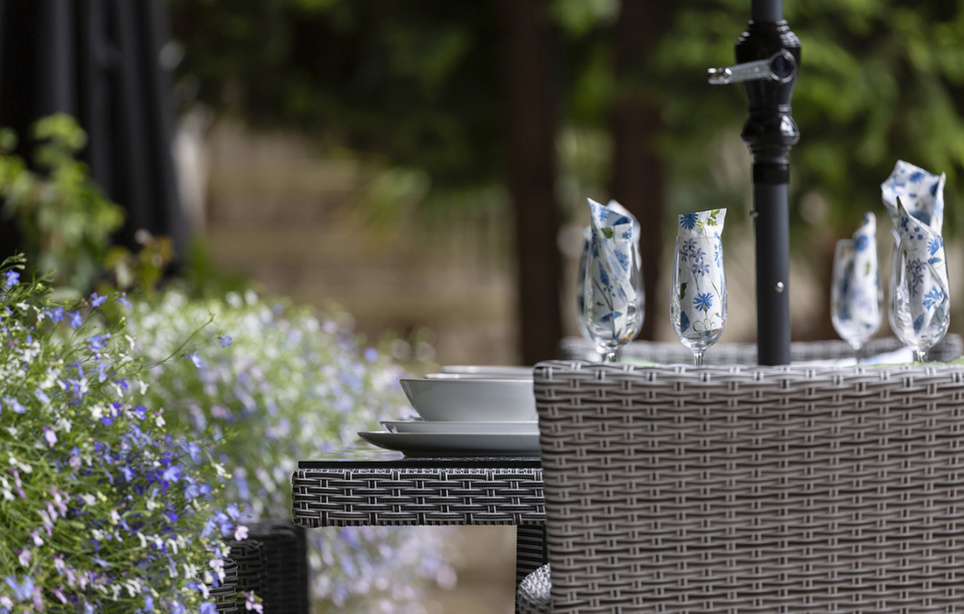 Katie Blake Garden Furniture Sandringham 8 Chair Dining Set