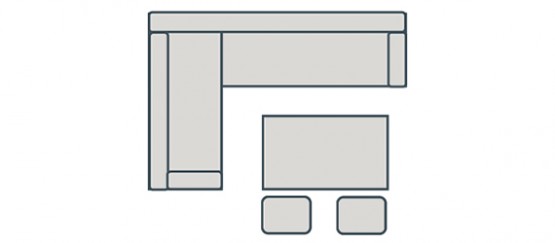 Sandringham KD High Dining Corner Fire Pit Set