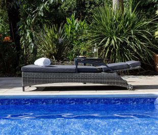 Marlowe Luxe Single Sunlounger with Side Table