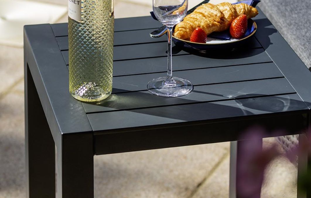 Marlowe Luxe Single Sunlounger with Side Table