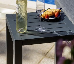 Marlowe Luxe Single Sunlounger with Side Table