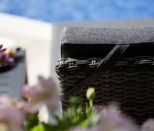 Marlowe Luxe Single Sunlounger with Side Table
