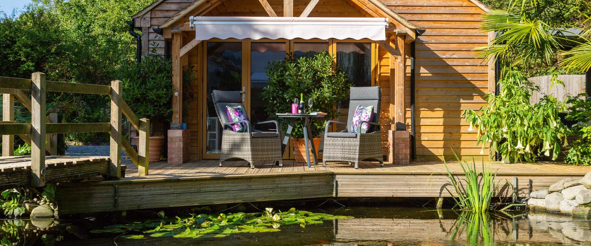 Marlowe Luxe 2 Seat Reclining Bistro Set