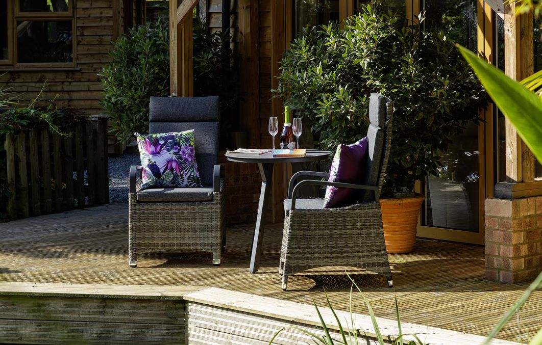 Marlowe Luxe 2 Seat Reclining Bistro Set