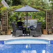 Marlowe Artisan 6 Seat Dining Set with Round Table