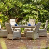 Marlowe Artisan 6-Seat Extending Dining Set