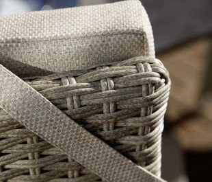 Marlowe Luxe 6 Seat Reclining Dining Set with Rectangular Extending Table