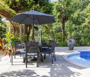 Marlowe Artisan 6 Seat Dining Set with Round Table