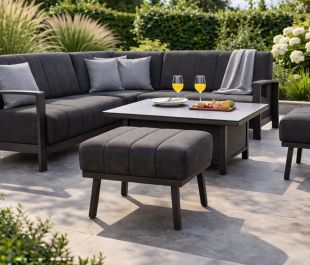 Marlowe Prestige Compact Corner Set with Adjustable Table