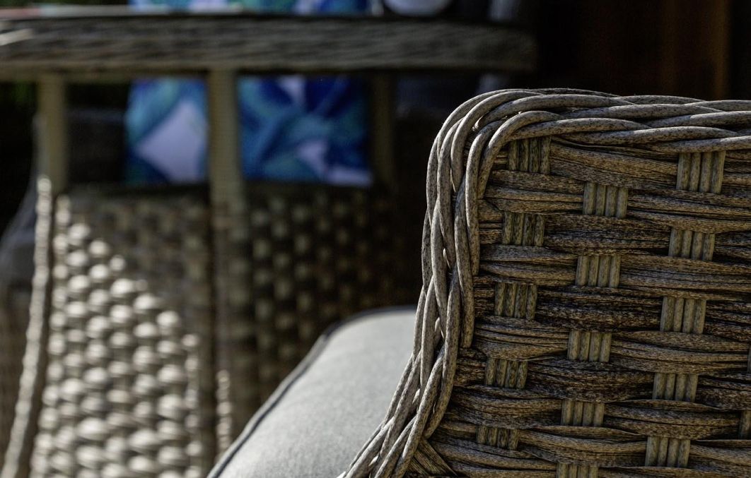 Windsor Heritage 2 Seat Rattan Bistro Set with 70cm Table