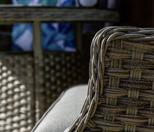 Windsor Heritage 2 Seat Rattan Bistro Set with 70cm Table