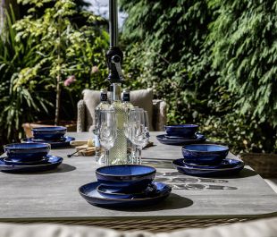 Windsor Heritage 6 Seat Dining Set with Rectangular Table