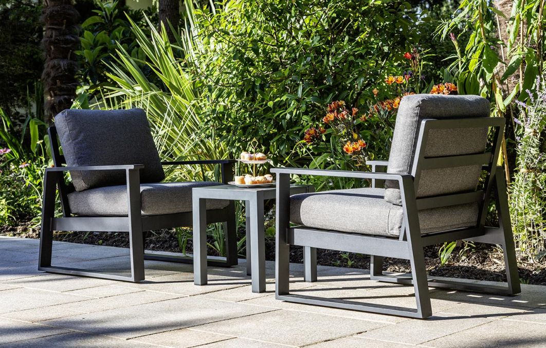 Windsor 2 Seat Aluminium Lounge Set