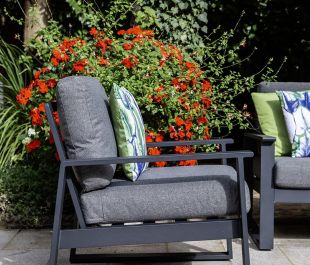 Windsor 2 Seat Aluminium Lounge Set