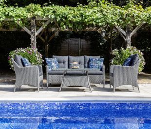 Verona 3 Seat Sofa with 2 Armchairs & Coffee Table