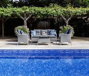 Verona 3 Seat Sofa with 2 Armchairs & Coffee Table