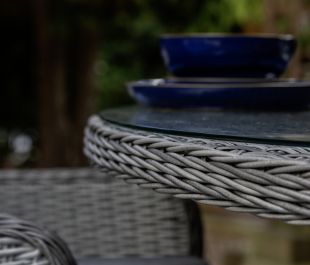 Verona 4 Seat Dining Set with 120cm Round Dining Table