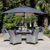 Verona Large Corner Set with Hi/Low Table